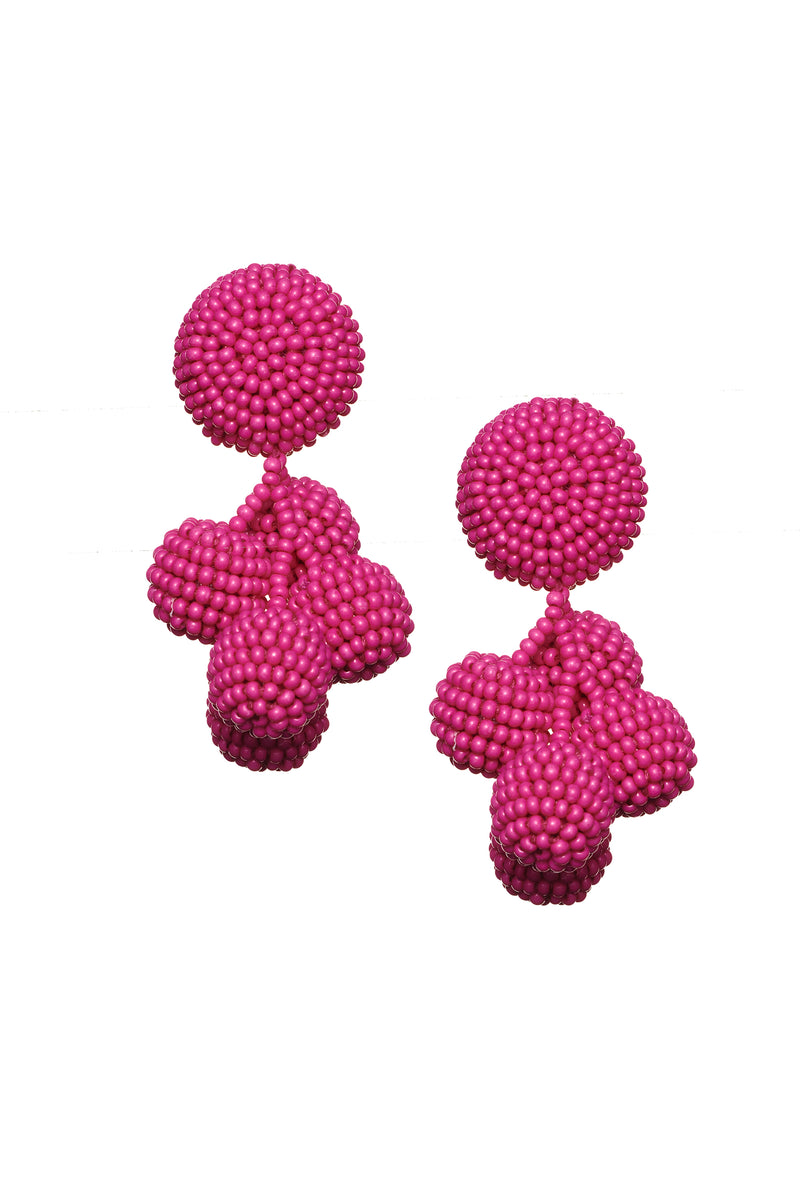 Mini Coconuts Earrings - Smooth Beads