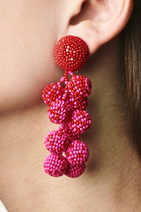 Ombre Coconuts Earrings - Smooth Beads