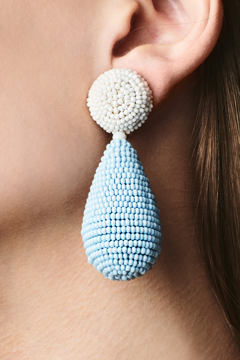 Alena Earrings - Smooth Beads