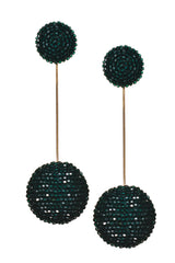 Aria Earrings - Faceted Beads