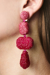 Josephine Earrings - Faceted Beads