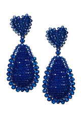 Adeline Earrings - Faceted Beads