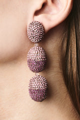 Lanah Earrings - Crystals