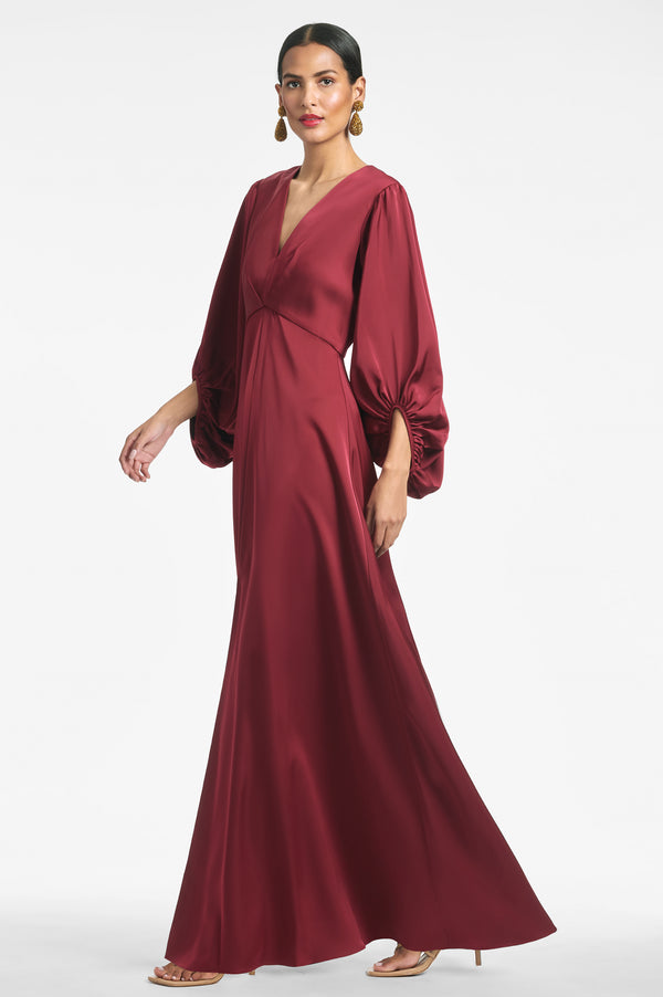 Jenny Gown - Bordeaux - Final Sale