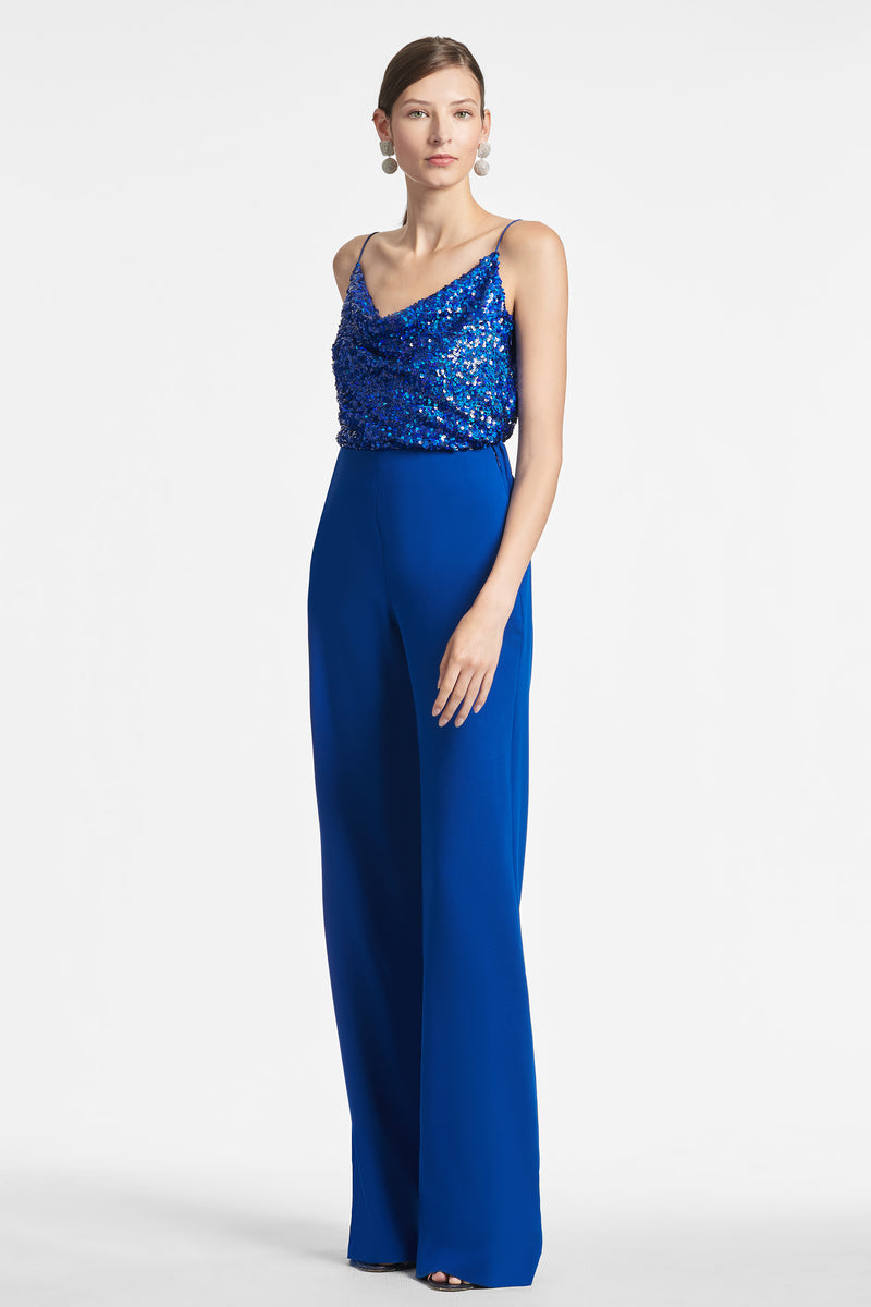 Jesse Sequin Top - Cobalt - Final Sale