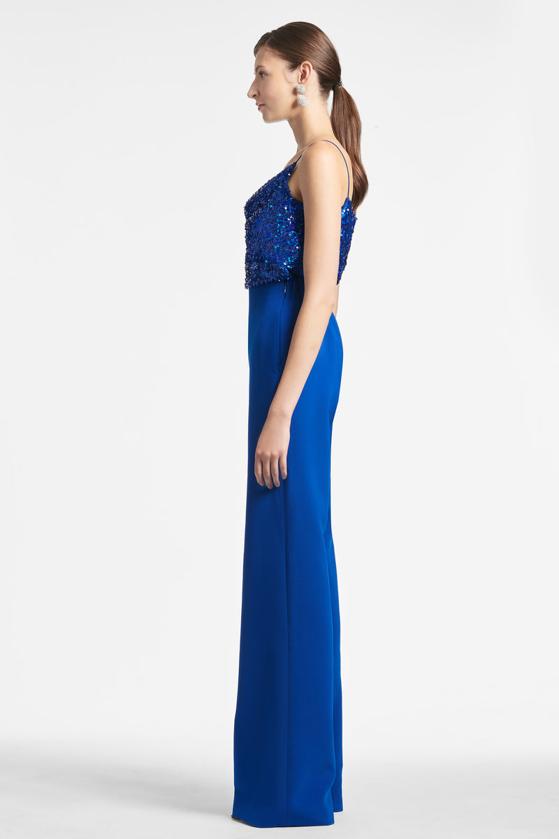 Jesse Sequin Top - Cobalt - Final Sale
