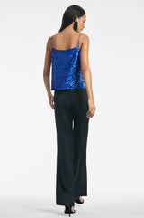 Jesse Sequin Top - Cobalt - Final Sale