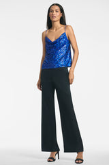 Jesse Sequin Top - Cobalt - Final Sale