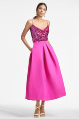 Jesse Sequin Top - Hot Pink - Final Sale