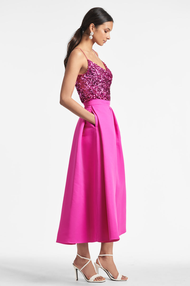 Jesse Sequin Top - Hot Pink - Final Sale