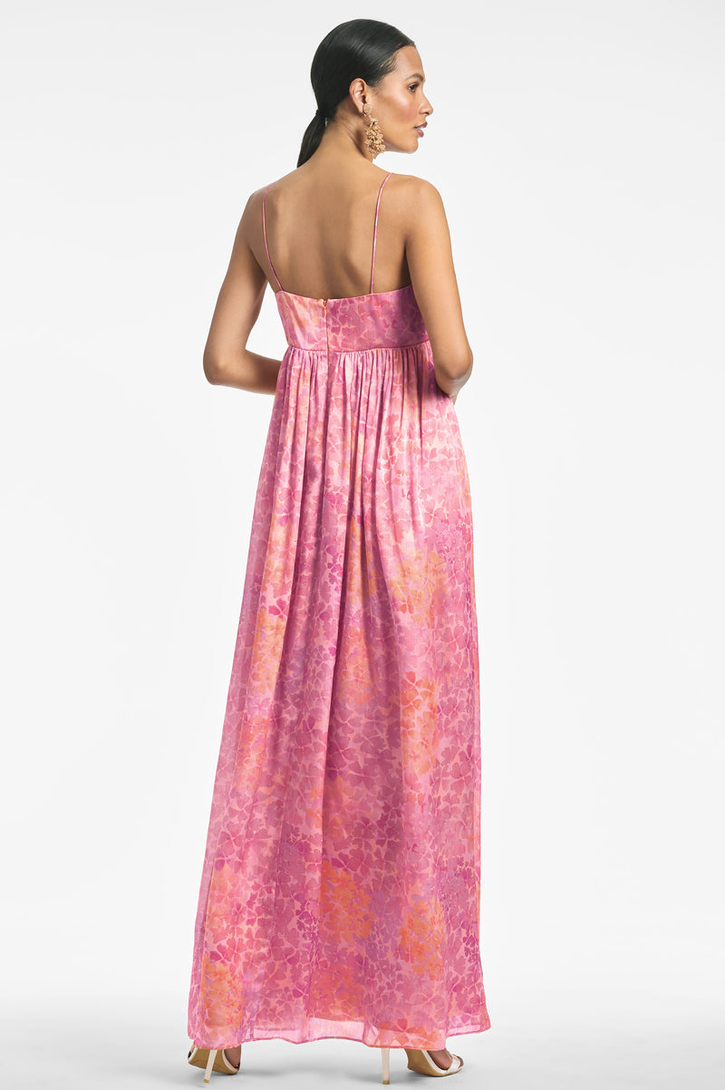 Jessica Gown - Pastel Sunset Hydrangea - Final Sale