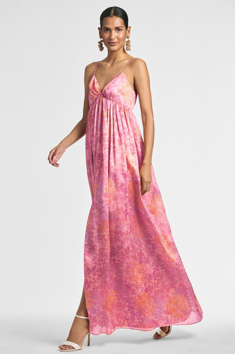 Jessica Gown - Pastel Sunset Hydrangea - Final Sale