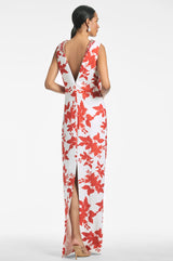 Juliana Gown - Coral Narcissus - Final Sale