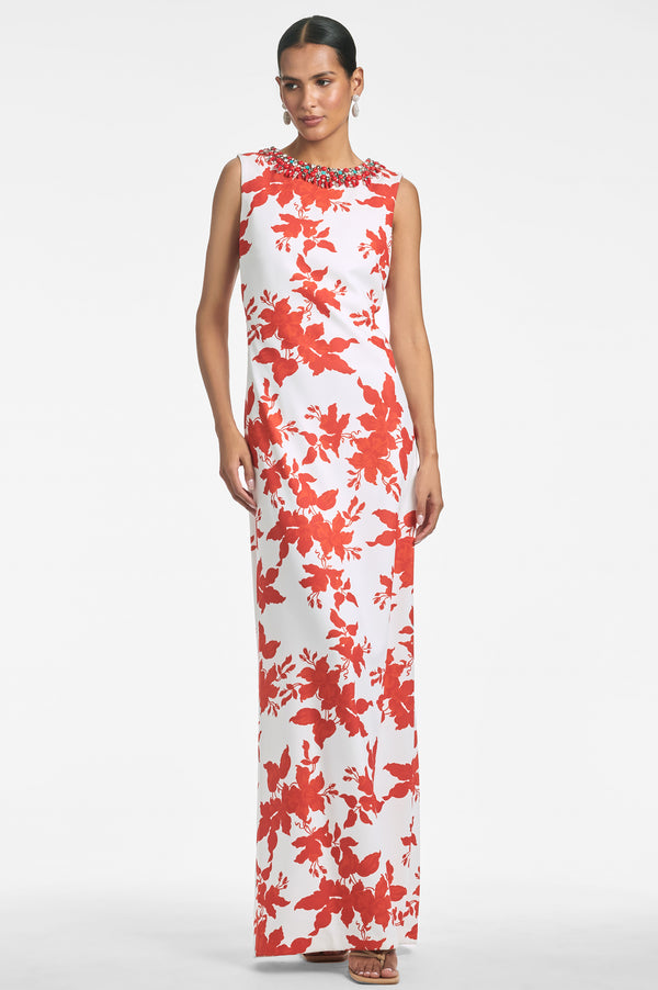 Juliana Gown - Coral Narcissus
