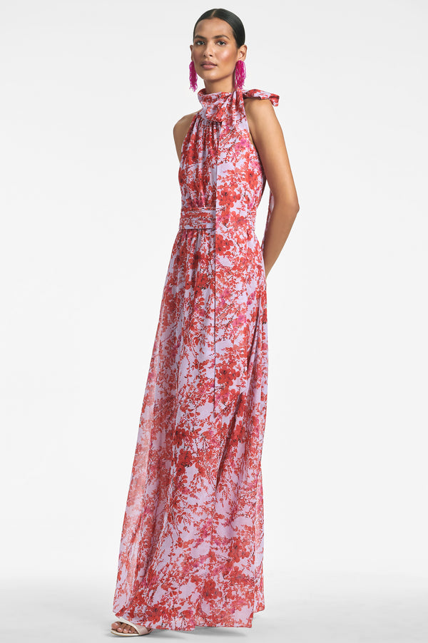 Kayla Gown - Amaranths Spray