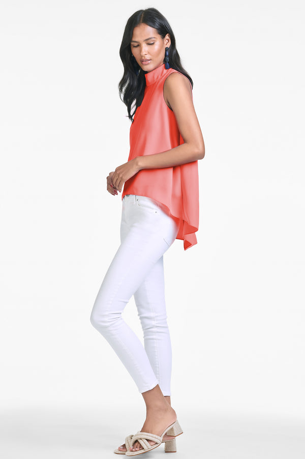 Keaton Top - Coral - Final Sale