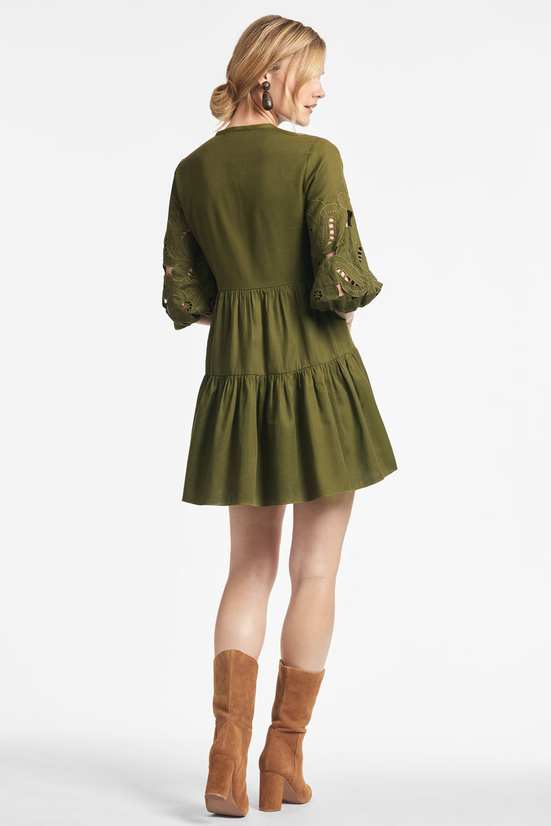 Kendall Dress - Olive - Final Sale