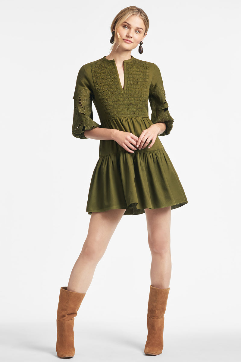 Kendall Dress - Olive - Final Sale