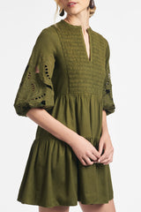 Kendall Dress - Olive - Final Sale