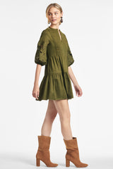 Kendall Dress - Olive - Final Sale