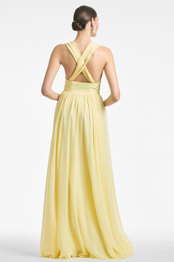 Kenzia Gown - Lemon Drop - Final Sale