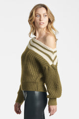 Kit Knit - Olive/Ivory - Final Sale