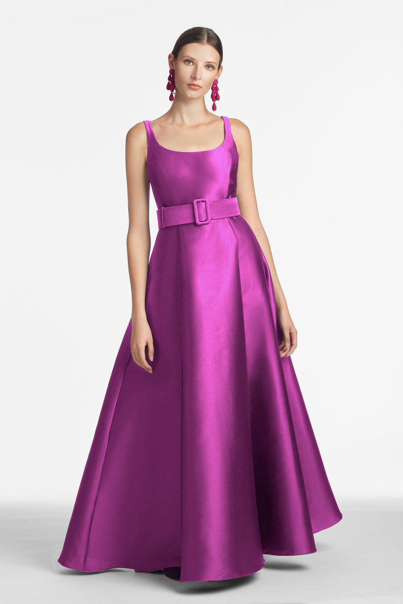 Kruse Gown - Magenta