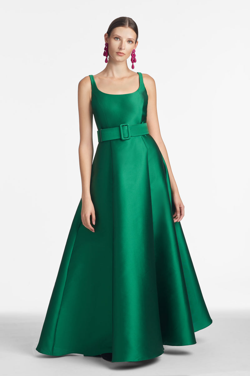 Kruse Gown - Emerald