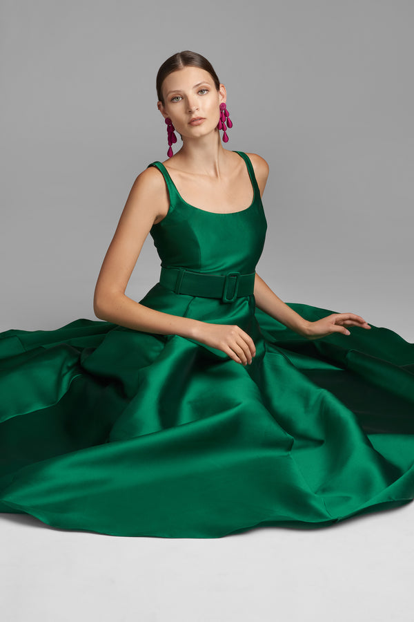 Kruse Gown - Emerald