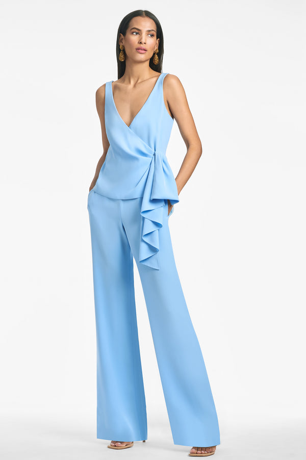 Linny Top - Chambray Blue