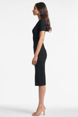 Louisa Knit Skirt - Black - Final Sale
