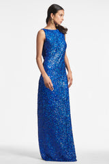 Mariah Gown - Cobalt - Final Sale