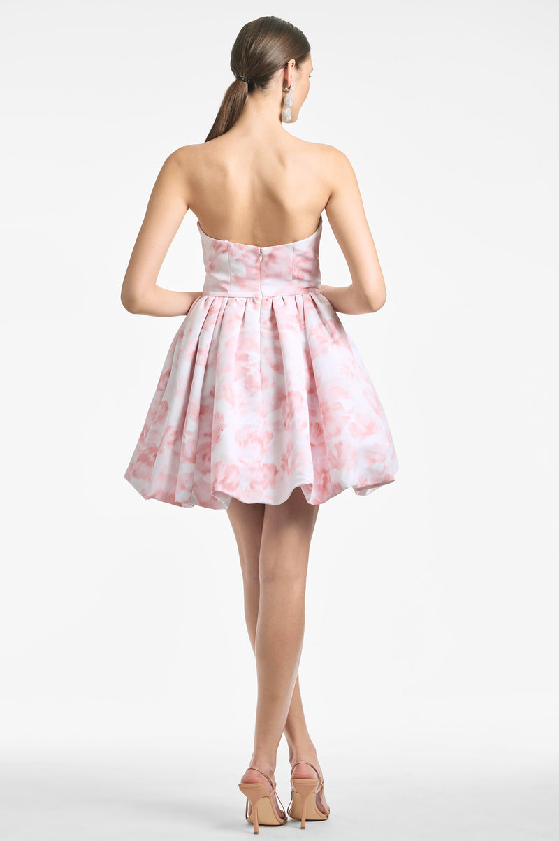 Maura Dress - Blush Watercolor Floral