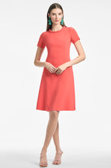 Mimi Dress - Coral - Final Sale