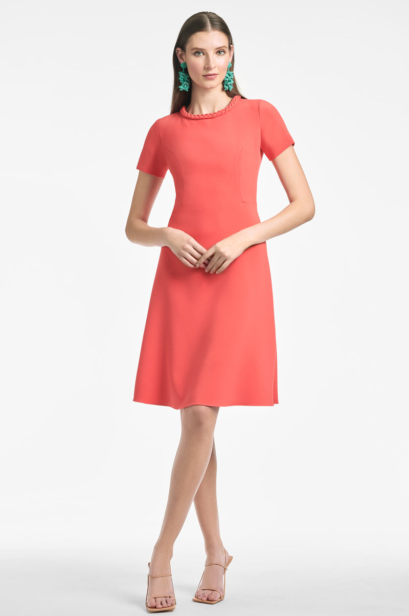 Mimi Dress - Coral