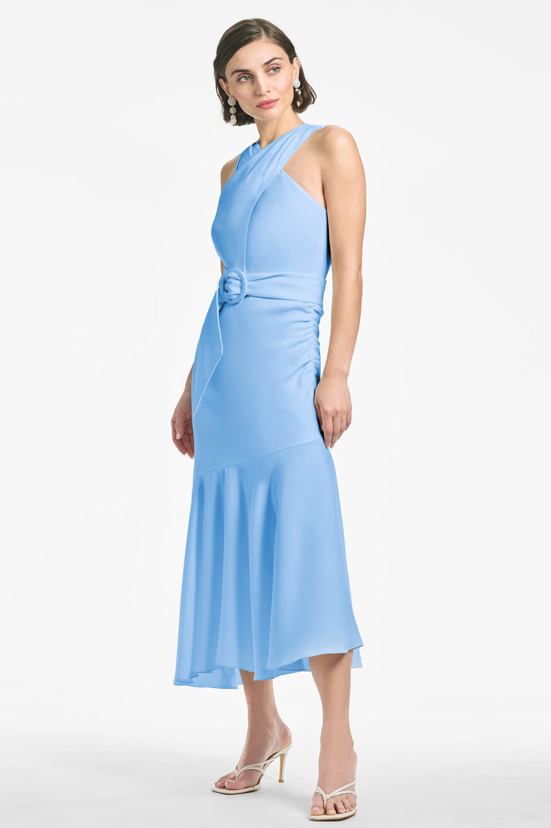 Naomi Dress - Chambray Blue - Final Sale