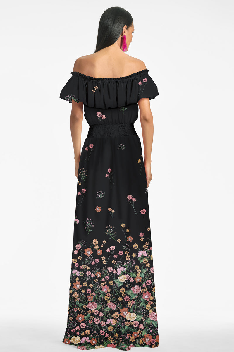 Nikki Dress - Dark Garden - Final Sale