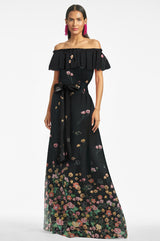 Nikki Dress - Dark Garden - Final Sale