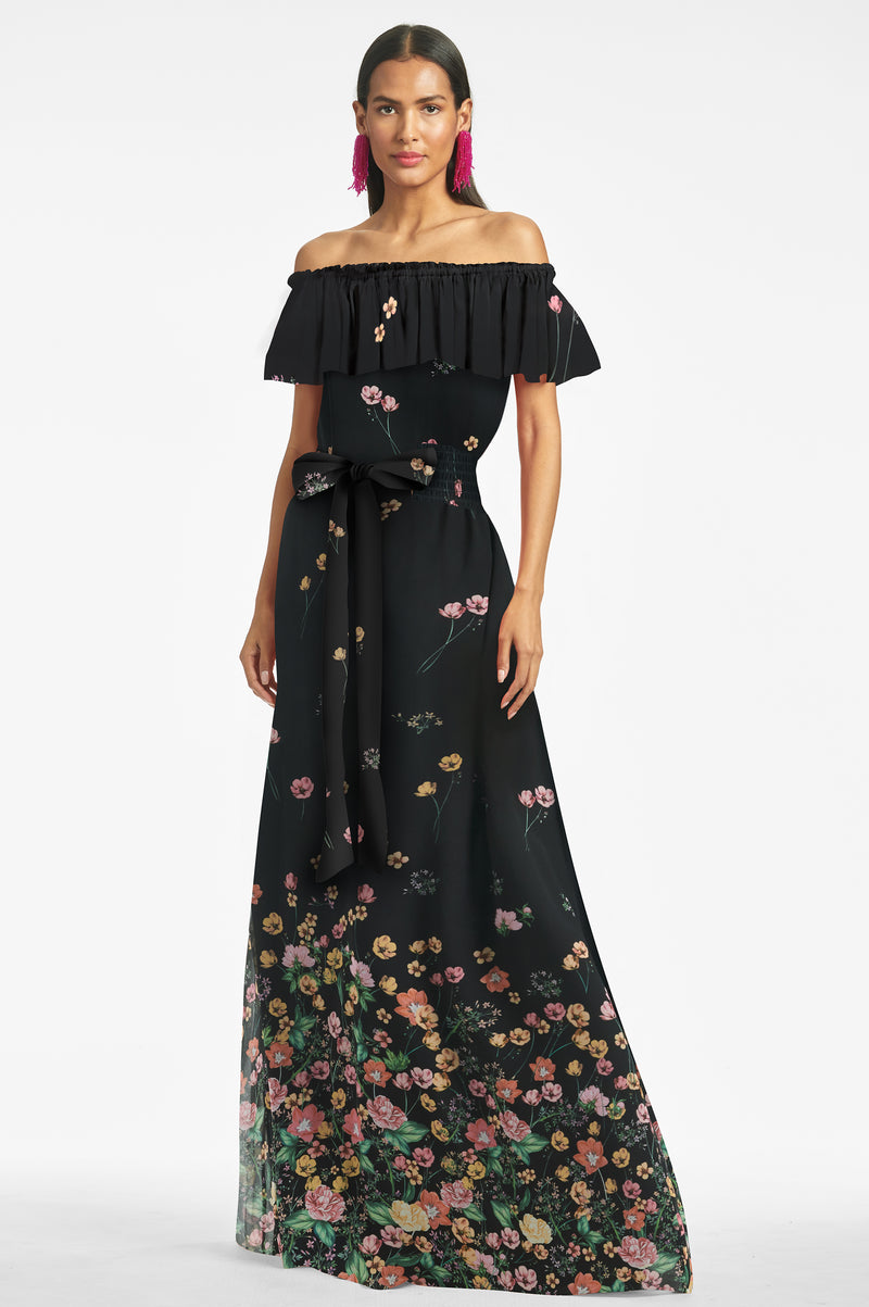 Nikki Dress - Dark Garden - Final Sale