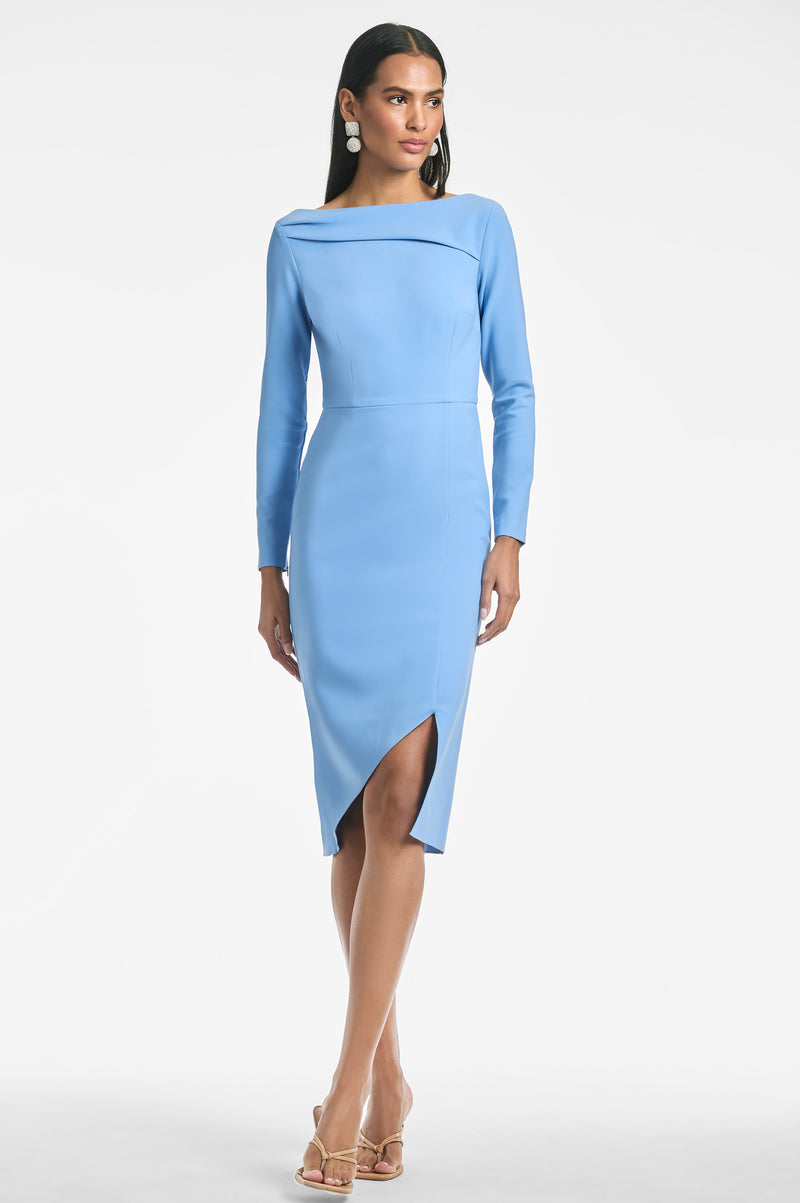 Patrizia Dress - Chambray Blue - Final Sale