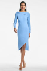 Patrizia Dress - Chambray Blue - Final Sale