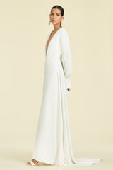 Britt Gown - Off White - Final Sale