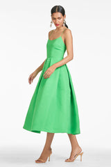 Audra Dress - Kelly Green - Final Sale