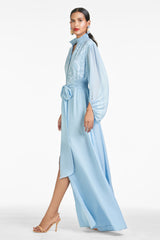 Beatrix Gown - Chambray Blue