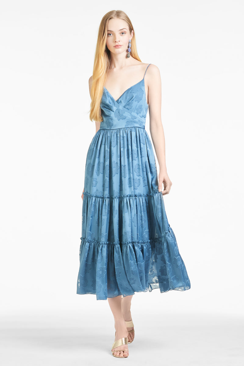 Dalia Dress - Chambray Blue - Final Sale