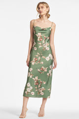 Sanza Dress - Olive Venetia Petals