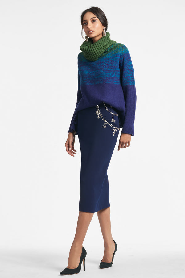 Sarah Knit - Midnight Ombre - Final Sale