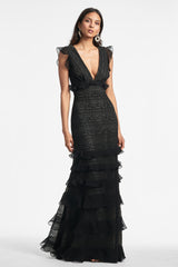 Serafina Gown - Black