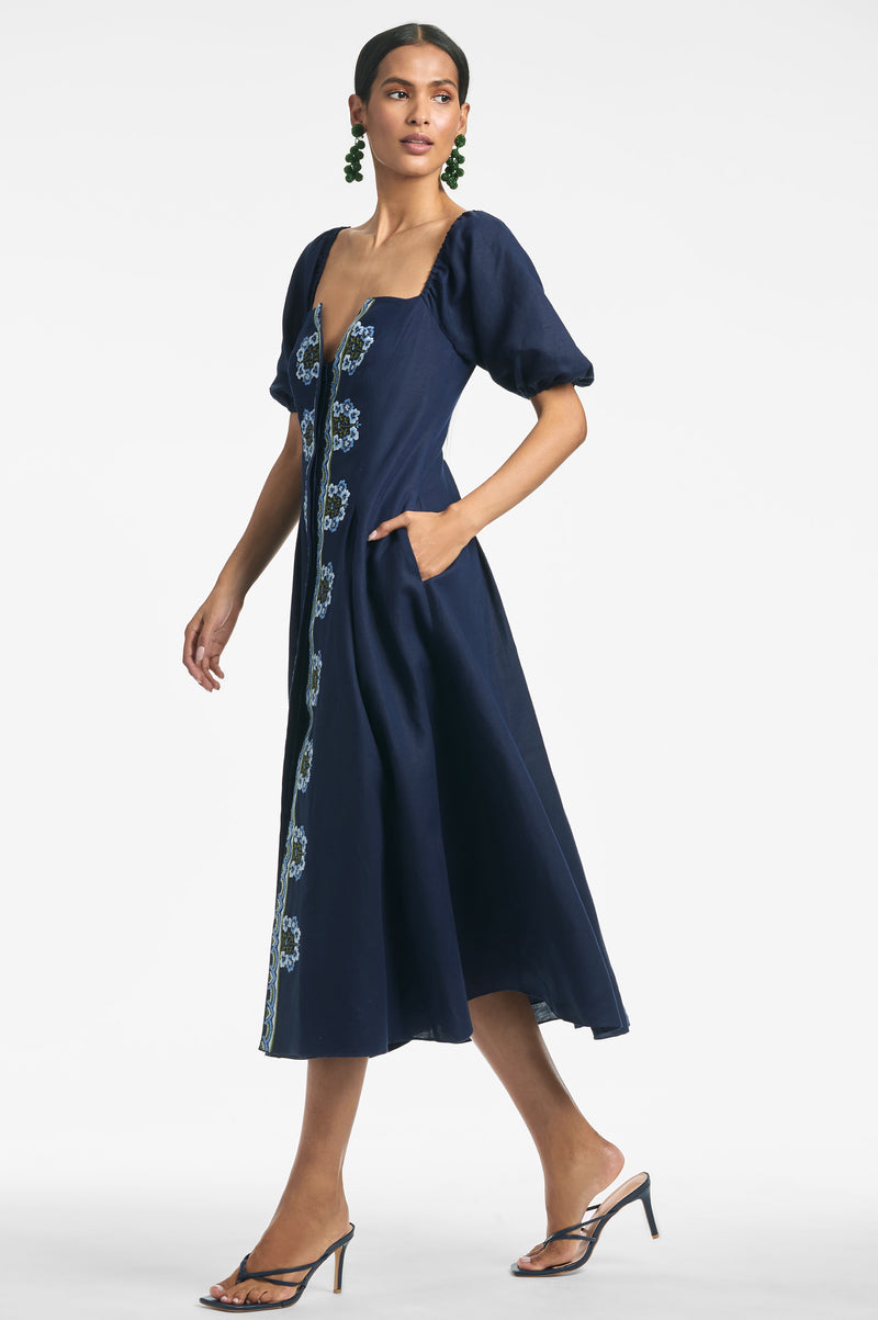 Shannon Dress - Navy - Final Sale