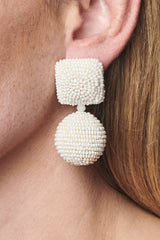Lydia Earrings - Smooth Beads
